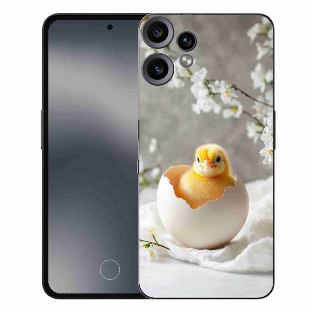 Gelový kryt mmCase na Nothing CMF Phone 2 Pro - kuřátko
