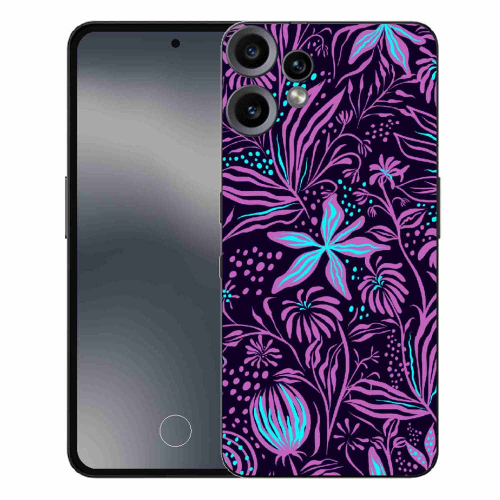 Gelový kryt mmCase na Nothing CMF Phone 2 Pro - květiny 2