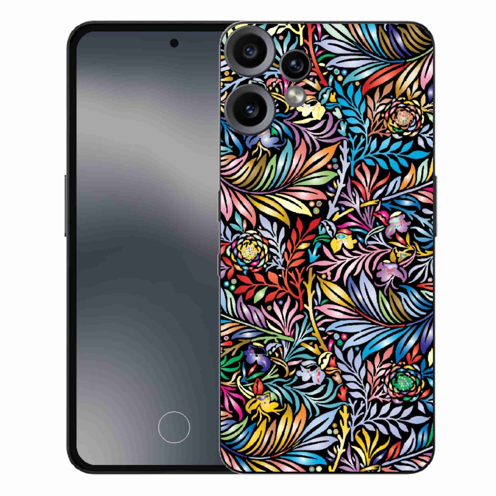 Gelový kryt mmCase na Nothing CMF Phone 2 Pro - květiny 5