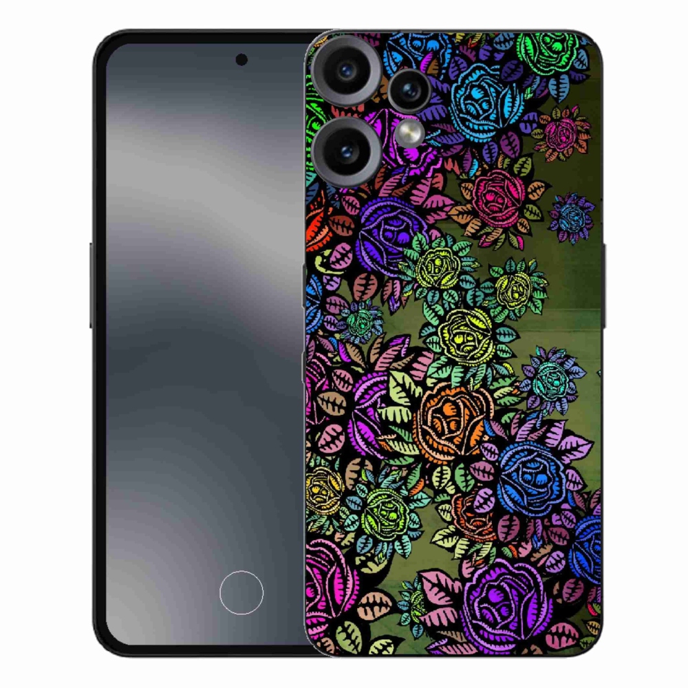 Gelový kryt mmCase na Nothing CMF Phone 2 Pro - květiny 6