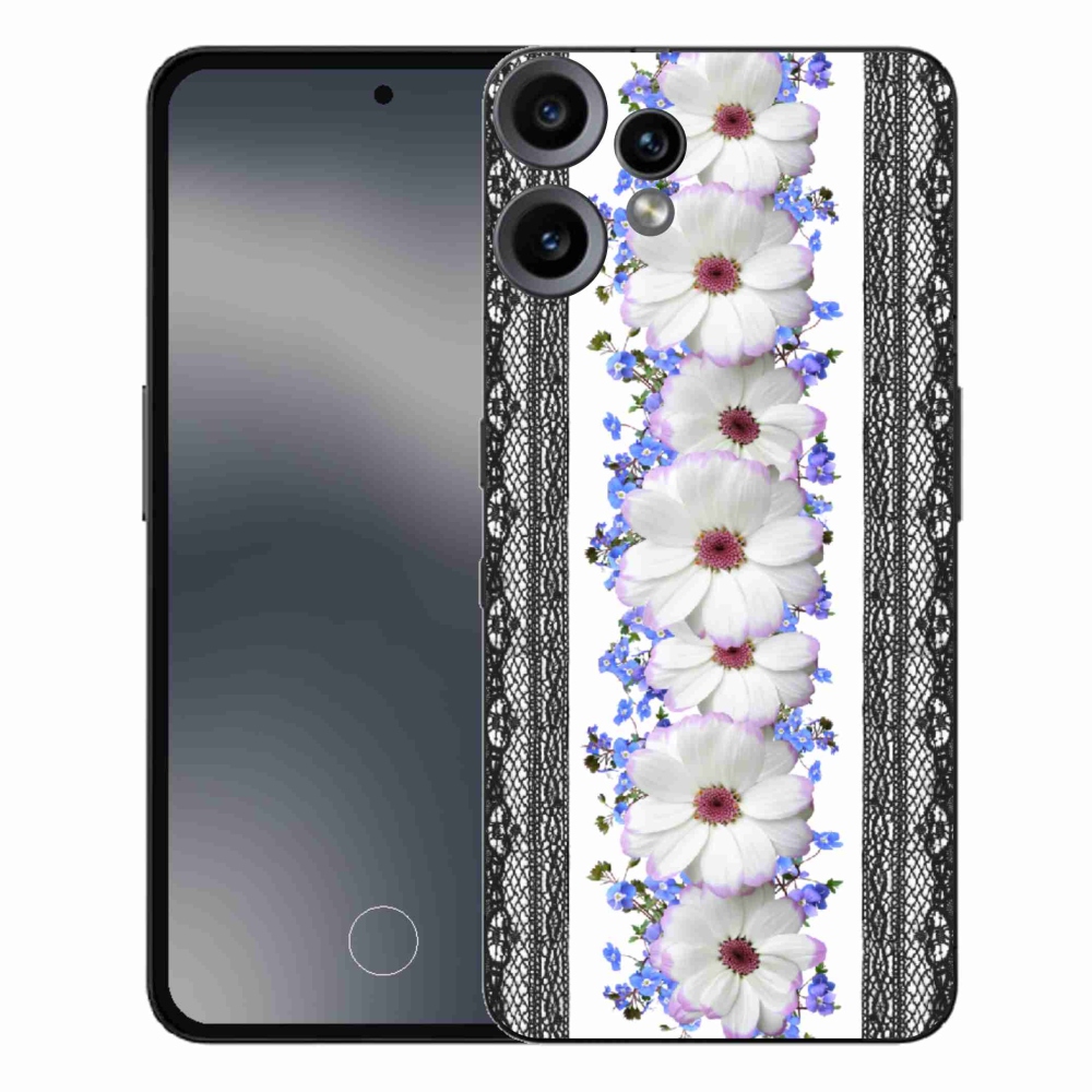 Gelový kryt mmCase na Nothing CMF Phone 2 Pro - květiny 8