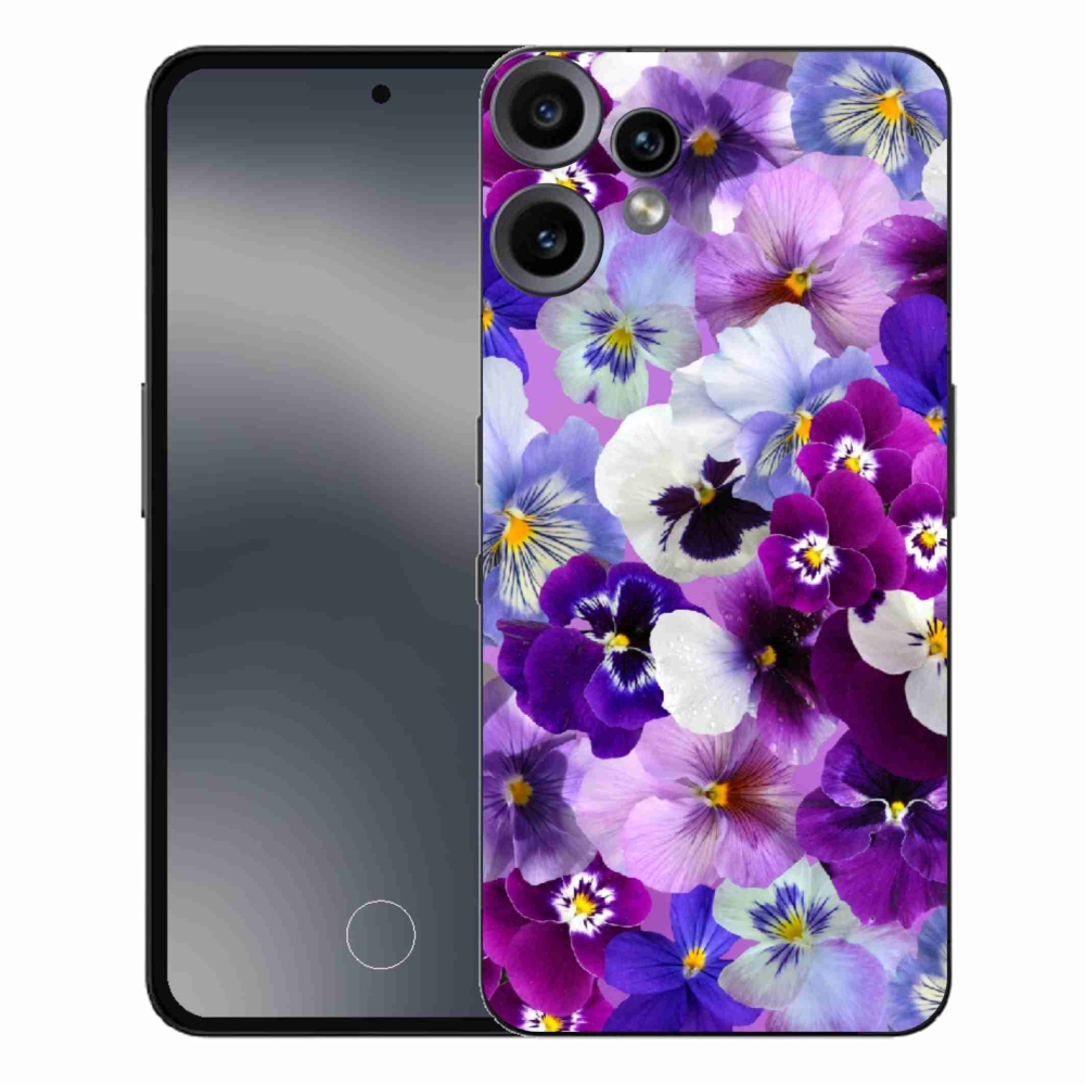 Gelový kryt mmCase na Nothing CMF Phone 2 Pro - květiny 9