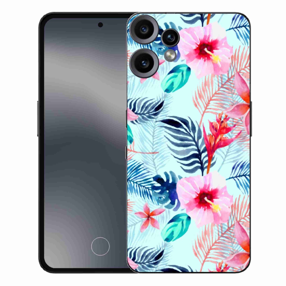 Gelový kryt mmCase na Nothing CMF Phone 2 Pro - květiny
