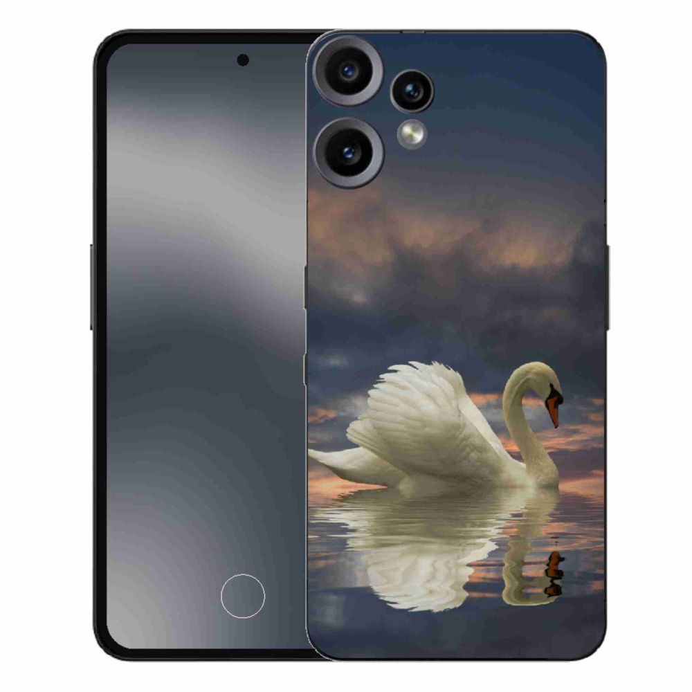 Gelový kryt mmCase na Nothing CMF Phone 2 Pro - labuť