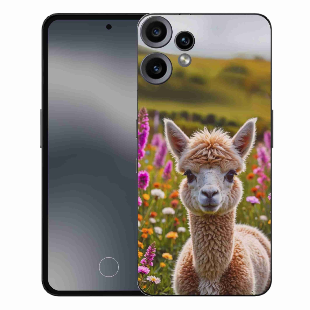 Gelový kryt mmCase na Nothing CMF Phone 2 Pro - lama na louce