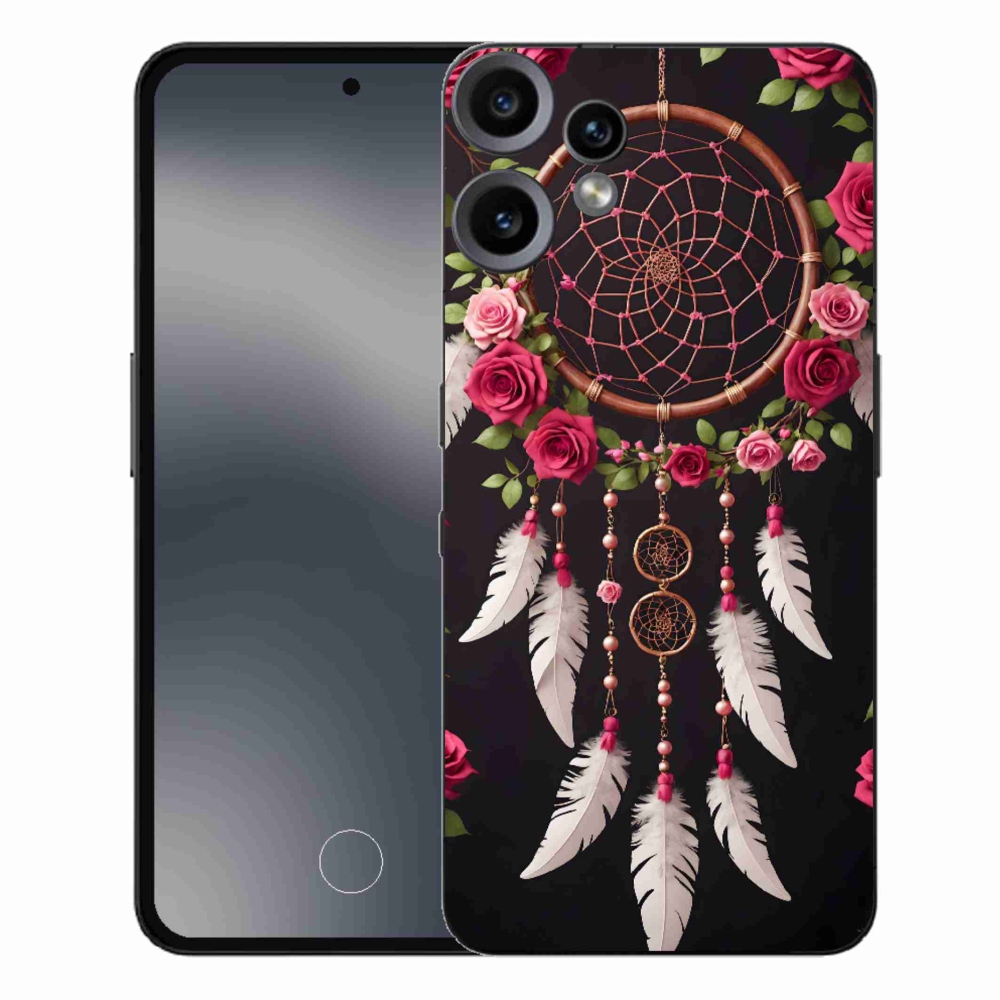 Gelový kryt mmCase na Nothing CMF Phone 2 Pro - lapač snů s růžemi