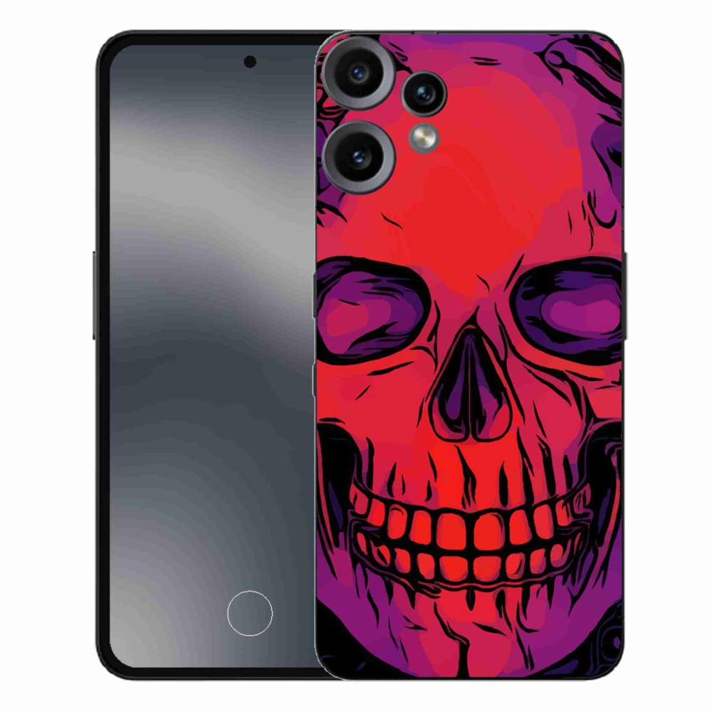 Gelový kryt mmCase na Nothing CMF Phone 2 Pro - lebka