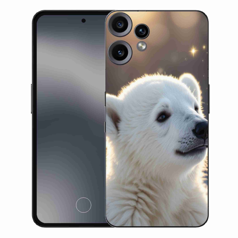 Gelový kryt mmCase na Nothing CMF Phone 2 Pro - lední medvěd