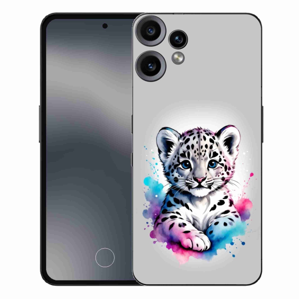 Gelový kryt mmCase na Nothing CMF Phone 2 Pro - levhartí mládě
