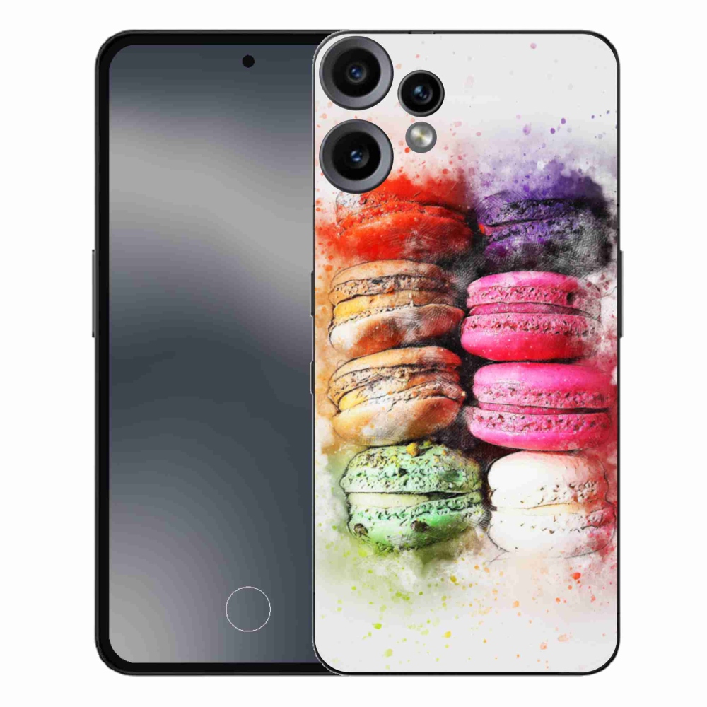 Gelový kryt mmCase na Nothing CMF Phone 2 Pro - makrónky