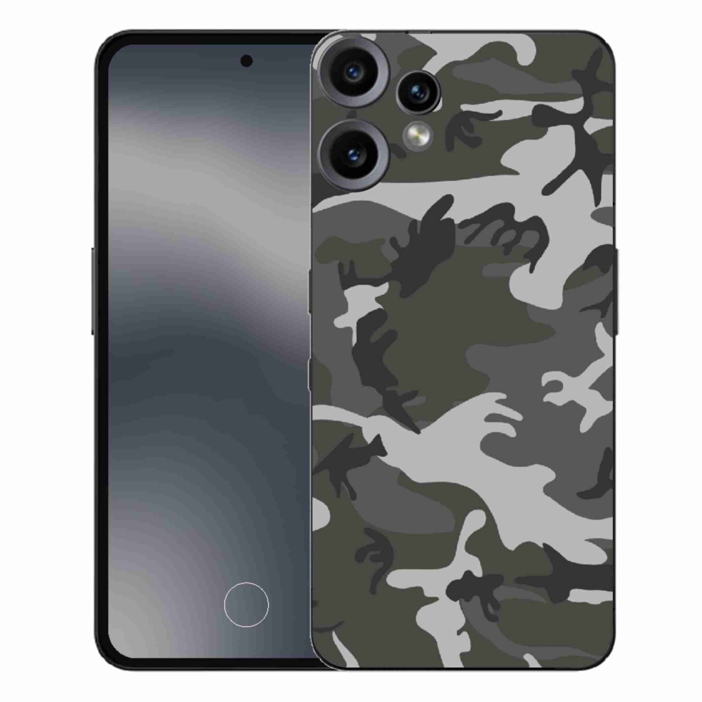 Gelový kryt mmCase na Nothing CMF Phone 2 Pro - maskáčový vzor
