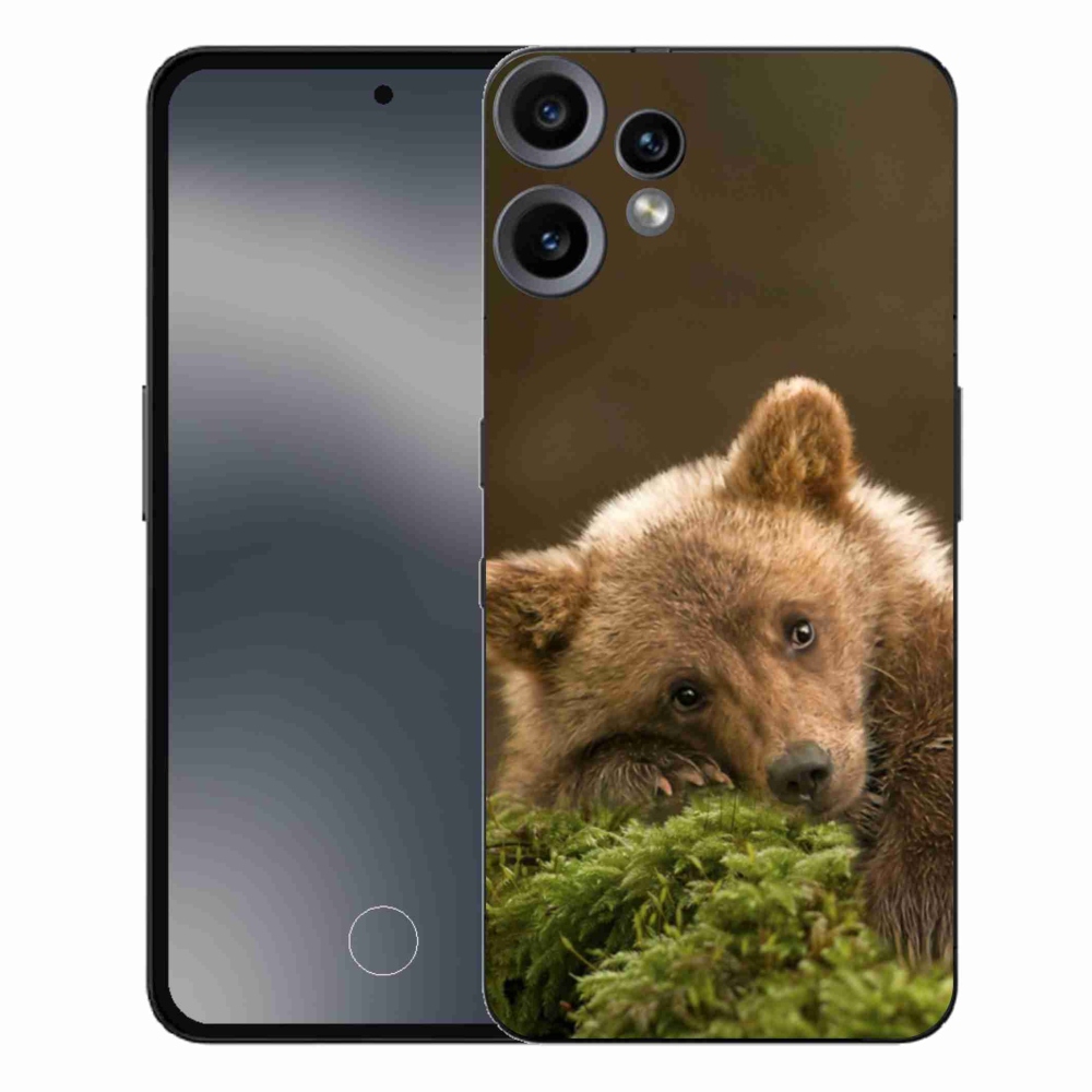 Gelový kryt mmCase na Nothing CMF Phone 2 Pro - medvěd