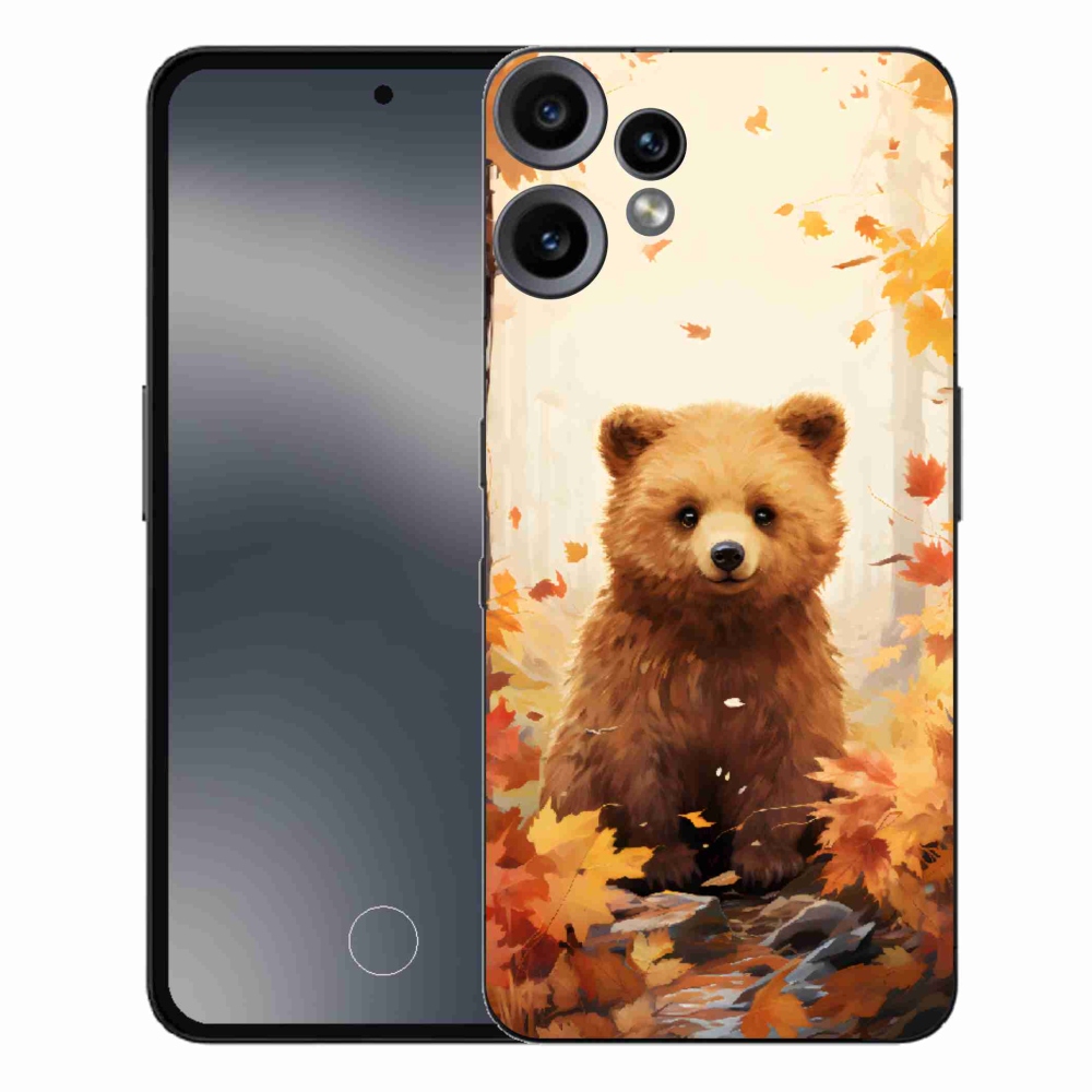 Gelový kryt mmCase na Nothing CMF Phone 2 Pro - medvěd v lese