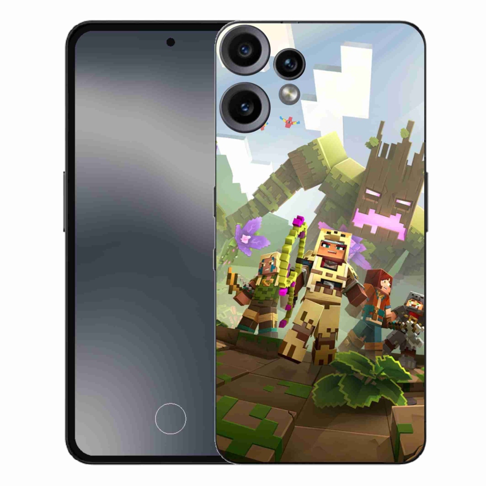 Gelový kryt mmCase na Nothing CMF Phone 2 Pro - minecraft 1