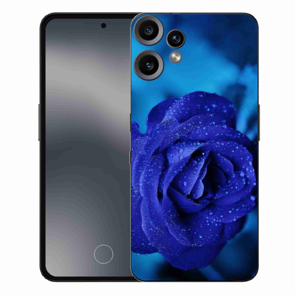 Gelový kryt mmCase na Nothing CMF Phone 2 Pro - modrá růže