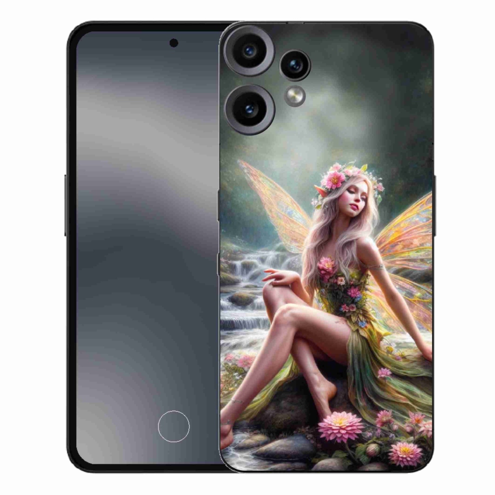 Gelový kryt mmCase na Nothing CMF Phone 2 Pro - motýlí žena 1
