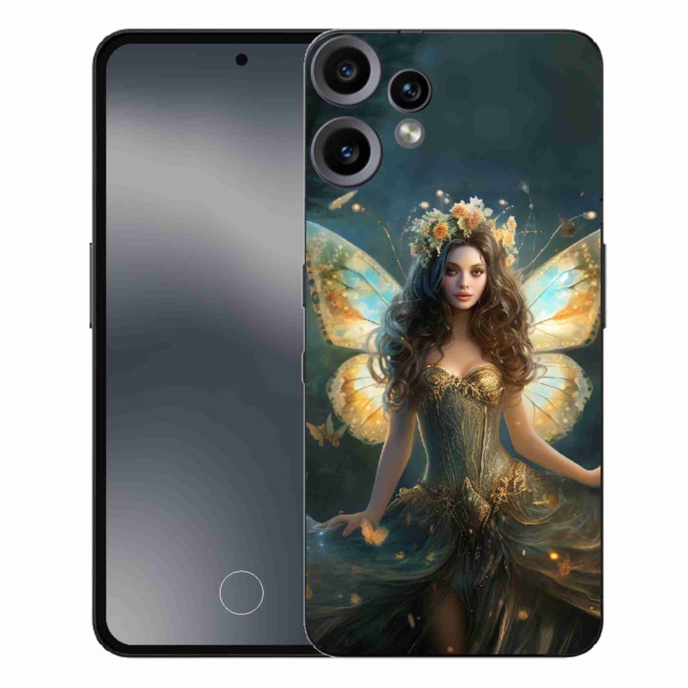Gelový kryt mmCase na Nothing CMF Phone 2 Pro - motýlí žena