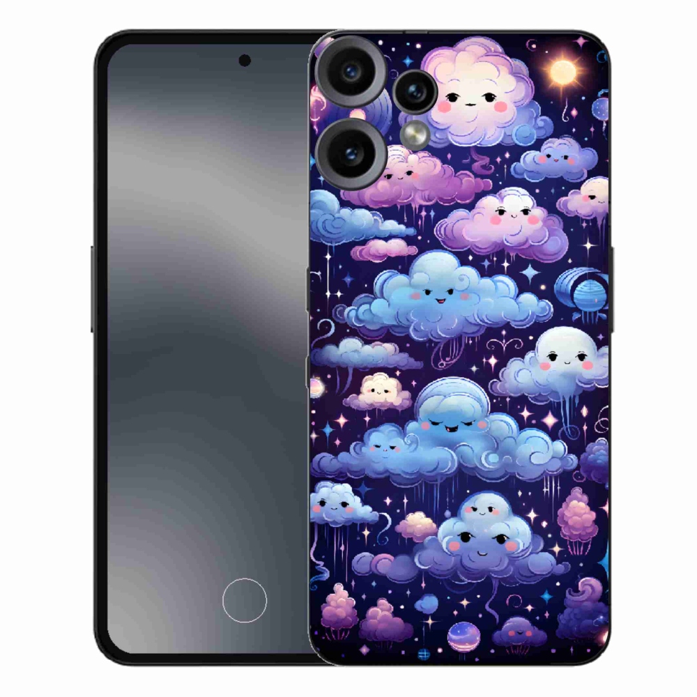 Gelový kryt mmCase na Nothing CMF Phone 2 Pro - mráčky