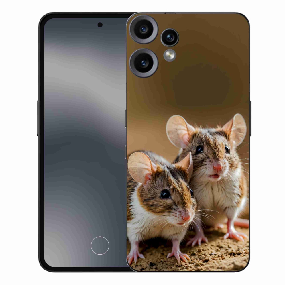 Gelový kryt mmCase na Nothing CMF Phone 2 Pro - myší duo