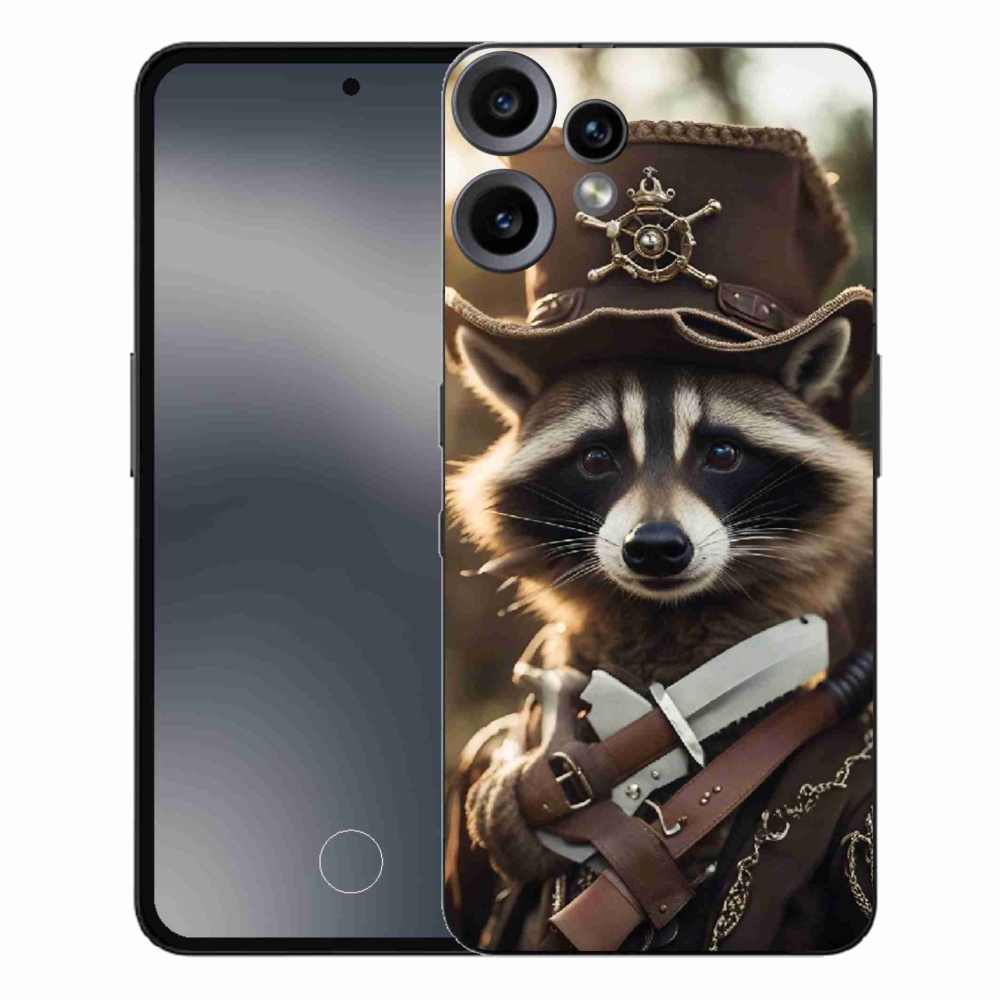 Gelový kryt mmCase na Nothing CMF Phone 2 Pro - mýval v uniformě