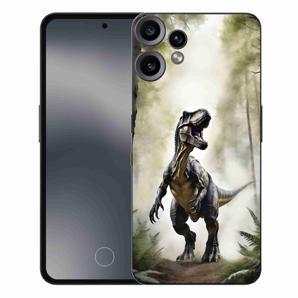 Gelový kryt mmCase na Nothing CMF Phone 2 Pro - naštvaný T-Rex