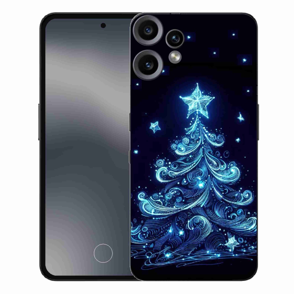 Gelový kryt mmCase na Nothing CMF Phone 2 Pro - neonový vánoční stromek 4