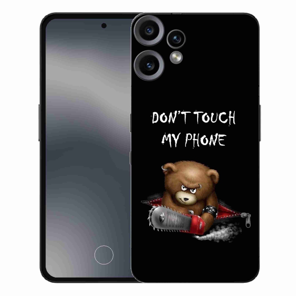 Gelový kryt mmCase na Nothing CMF Phone 2 Pro - nesahej na telefon