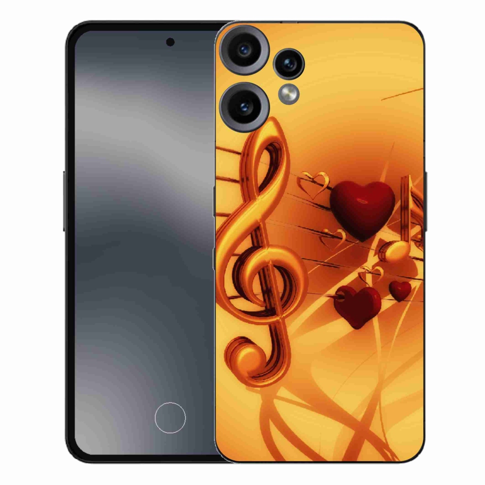 Gelový kryt mmCase na Nothing CMF Phone 2 Pro - noty