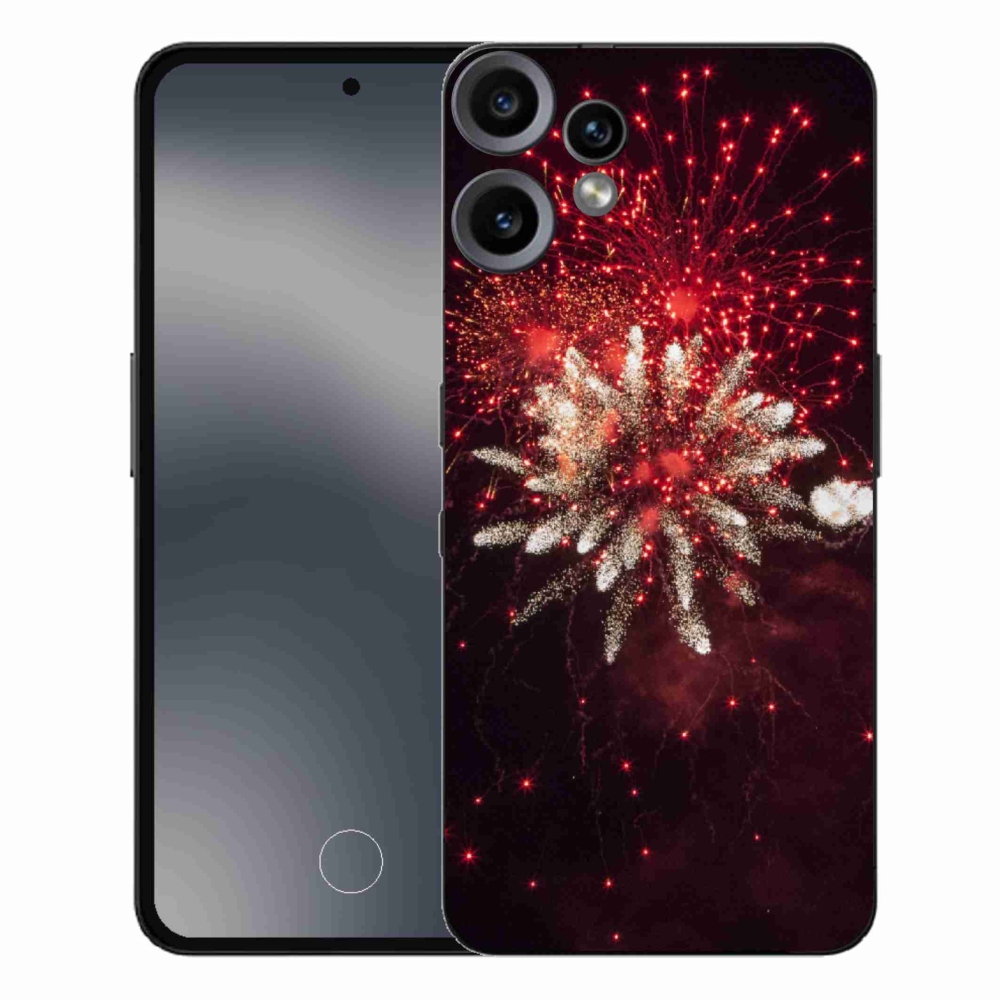 Gelový kryt mmCase na Nothing CMF Phone 2 Pro - ohňostroj