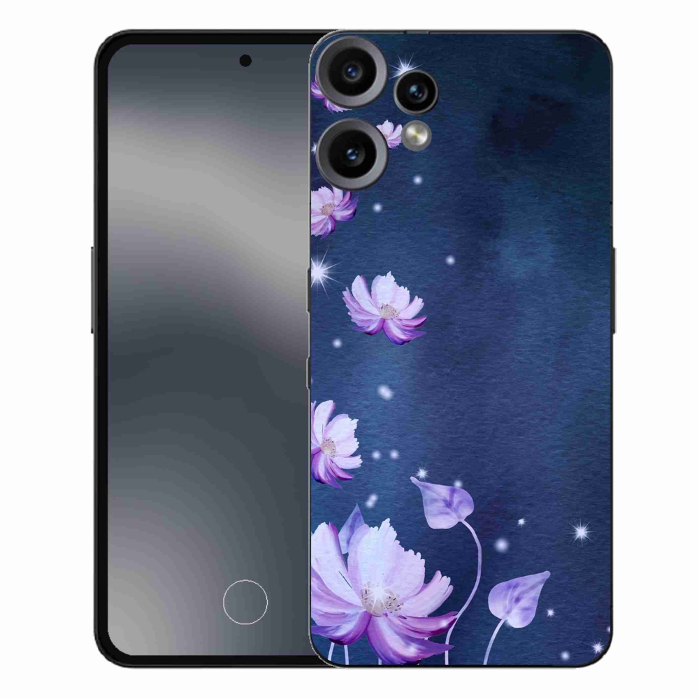 Gelový kryt mmCase na Nothing CMF Phone 2 Pro - padající květy