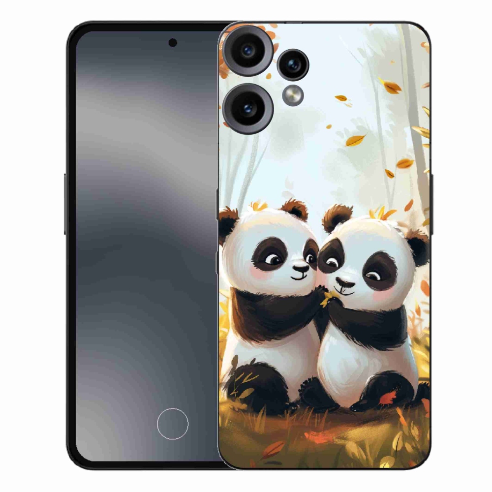 Gelový kryt mmCase na Nothing CMF Phone 2 Pro - pandy