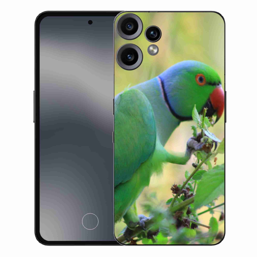 Gelový kryt mmCase na Nothing CMF Phone 2 Pro - papoušek alexandr