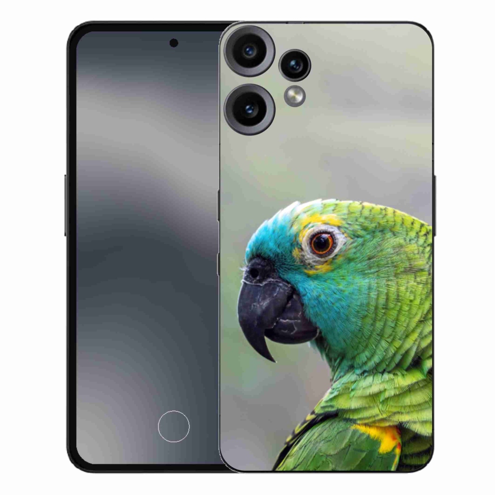 Gelový kryt mmCase na Nothing CMF Phone 2 Pro - papoušek amazoňan