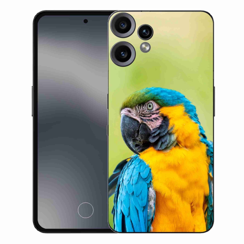 Gelový kryt mmCase na Nothing CMF Phone 2 Pro - papoušek ara 2