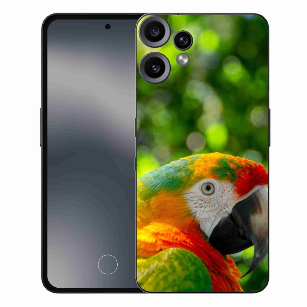 Gelový kryt mmCase na Nothing CMF Phone 2 Pro - papoušek ara 3