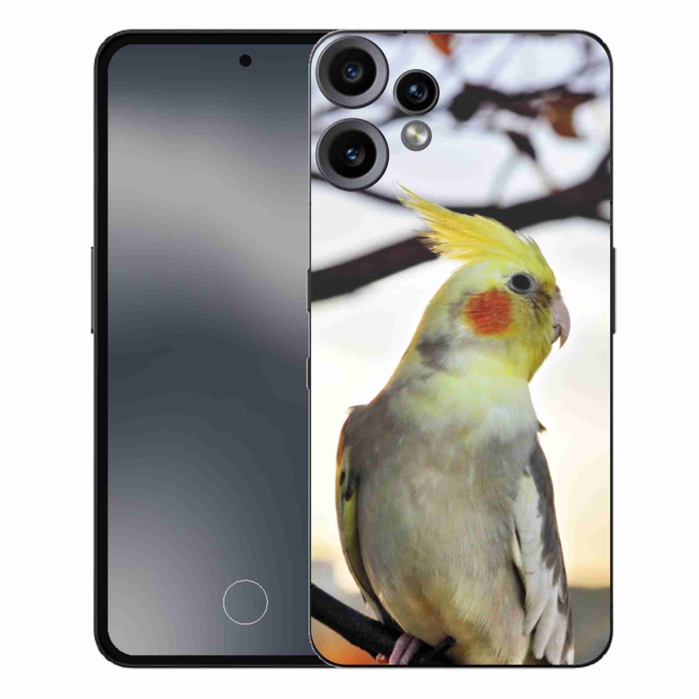 Gelový kryt mmCase na Nothing CMF Phone 2 Pro - papoušek korela