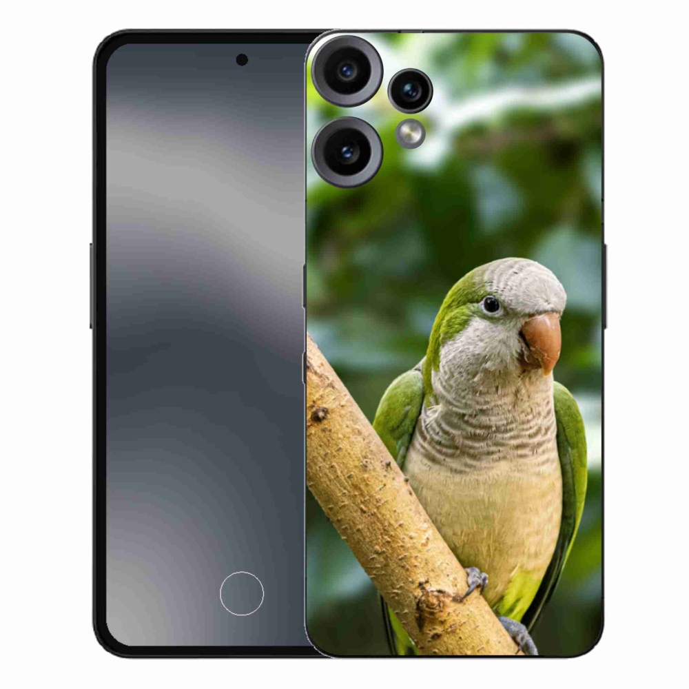 Gelový kryt mmCase na Nothing CMF Phone 2 Pro - papoušek mníšek