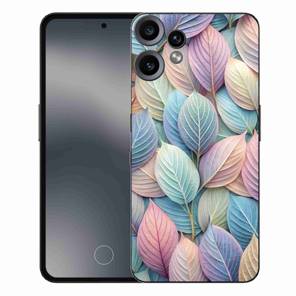 Gelový kryt mmCase na Nothing CMF Phone 2 Pro - pastelové listy