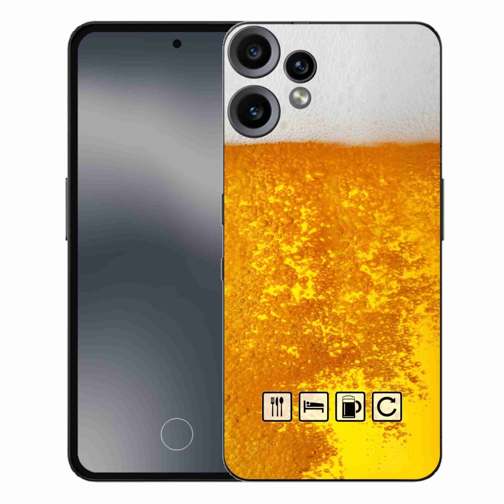 Gelový kryt mmCase na Nothing CMF Phone 2 Pro - pivní motiv 3