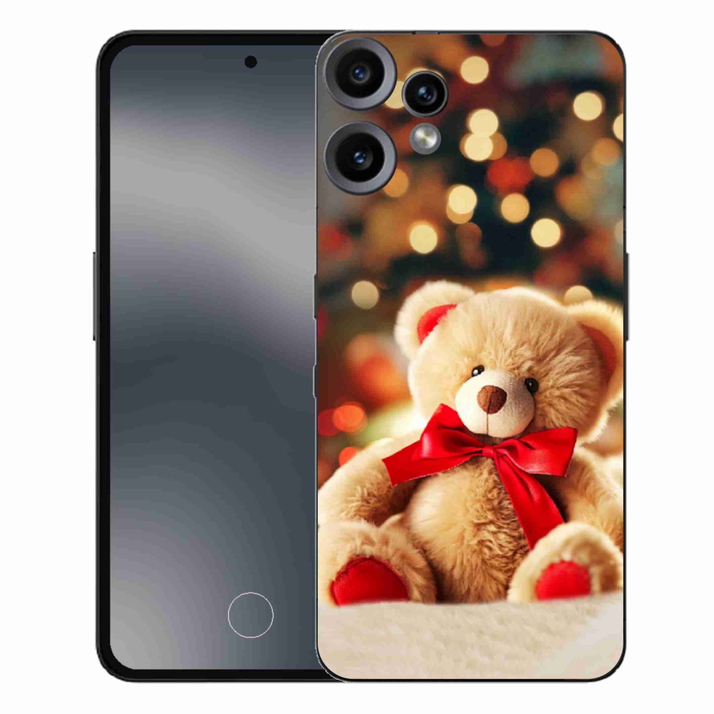 Gelový kryt mmCase na Nothing CMF Phone 2 Pro - plyšový medvídek