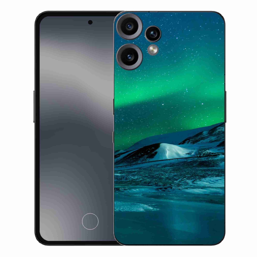 Gelový kryt mmCase na Nothing CMF Phone 2 Pro - polární záře