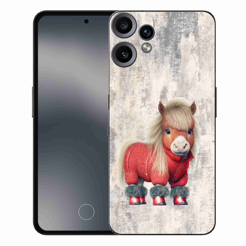 Gelový kryt mmCase na Nothing CMF Phone 2 Pro - poník ve svetru