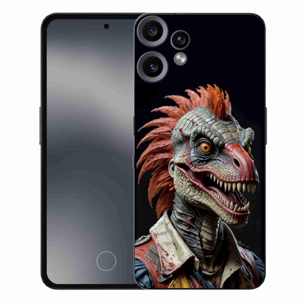 Gelový kryt mmCase na Nothing CMF Phone 2 Pro - punk dinosaurus