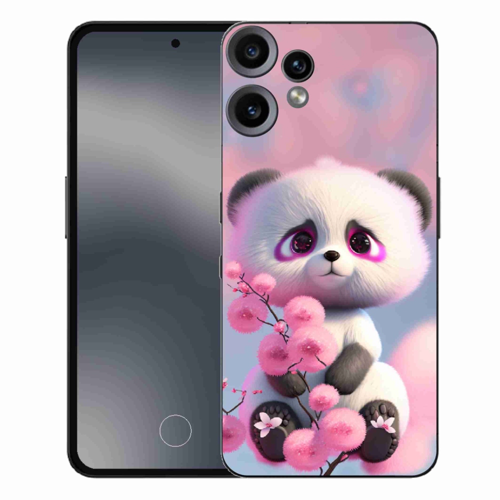 Gelový kryt mmCase na Nothing CMF Phone 2 Pro - roztomilá panda 1