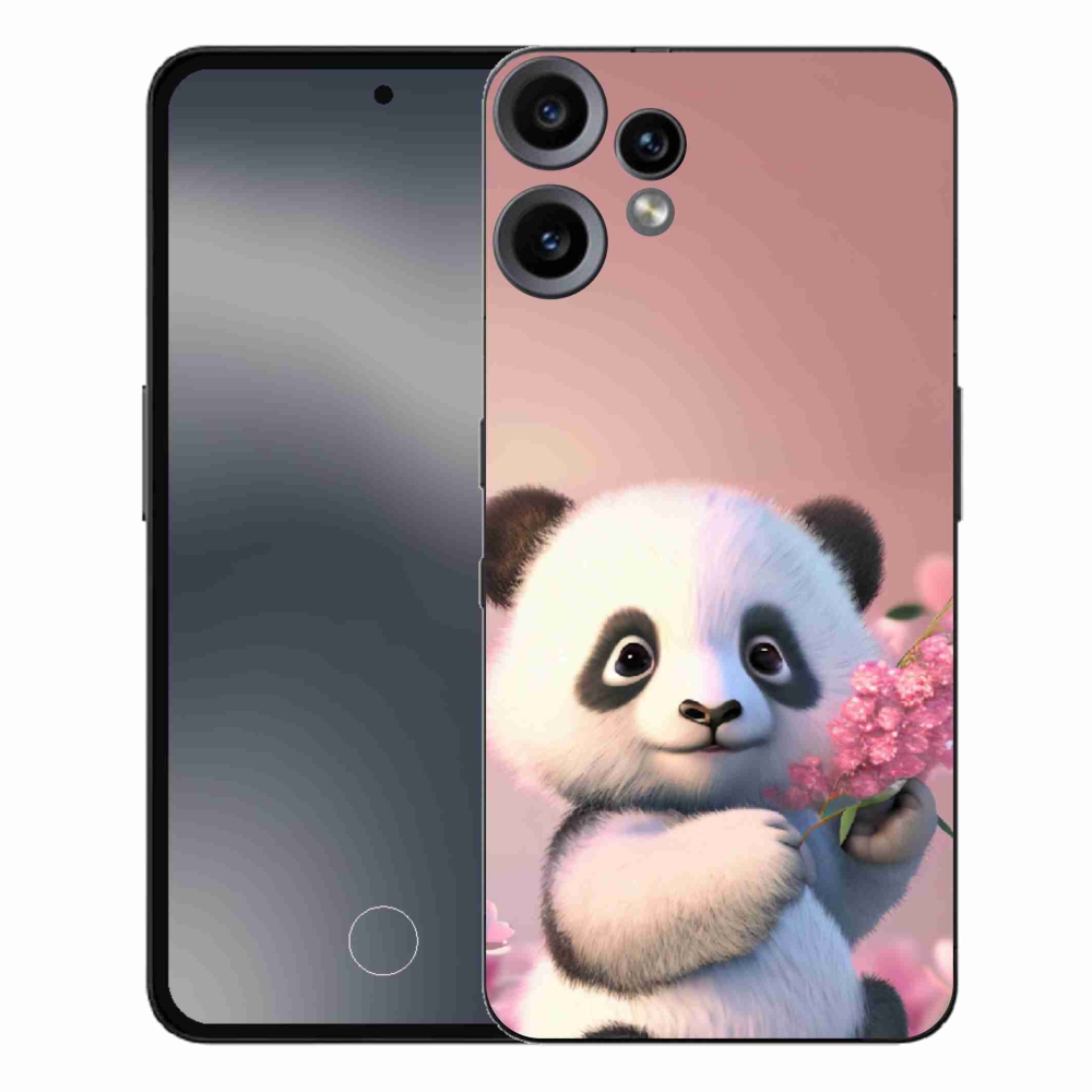 Gelový kryt mmCase na Nothing CMF Phone 2 Pro - roztomilá panda