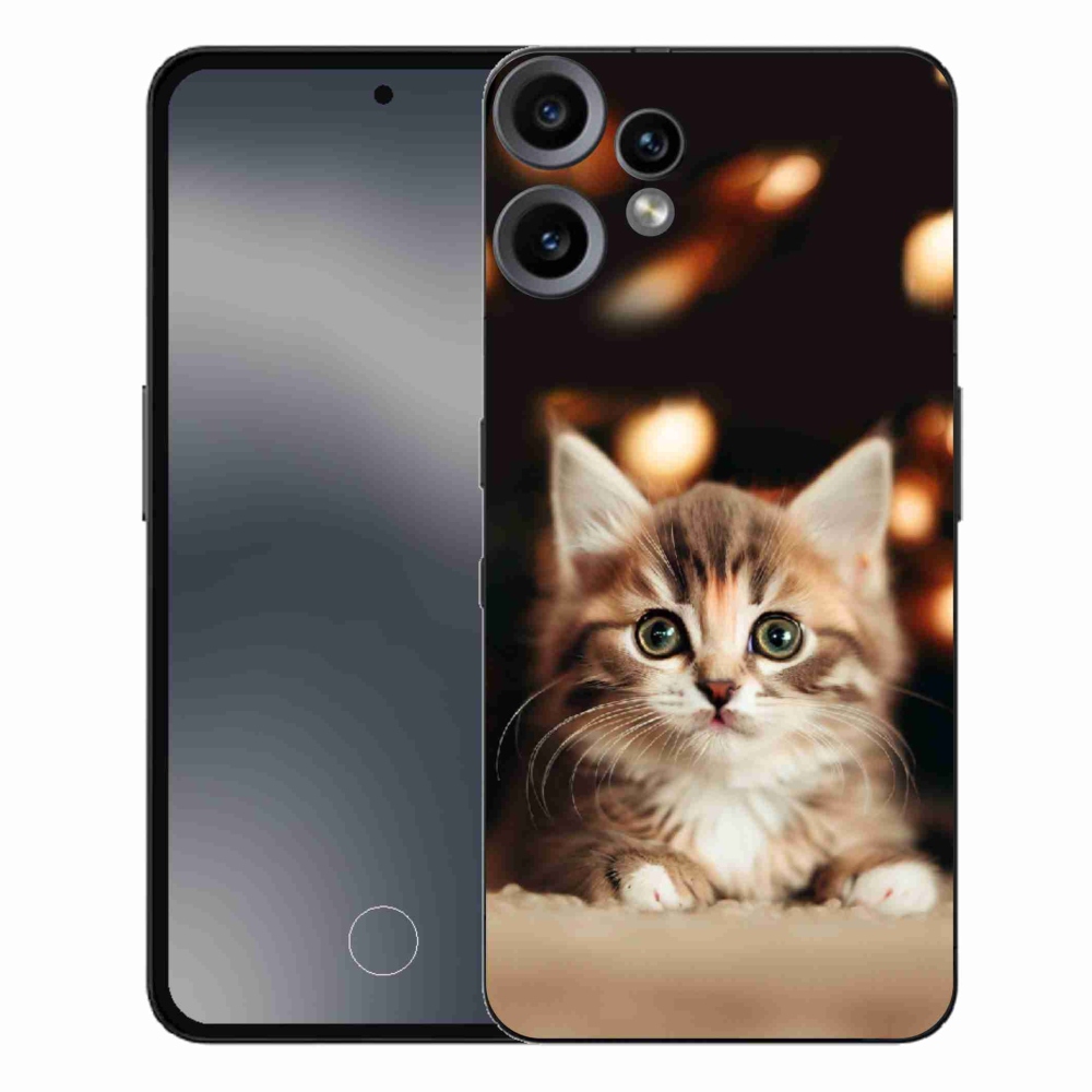 Gelový kryt mmCase na Nothing CMF Phone 2 Pro - roztomilé kotě 2