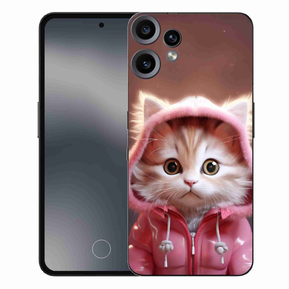 Gelový kryt mmCase na Nothing CMF Phone 2 Pro - roztomilé kotě 3