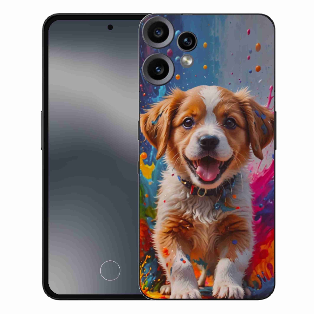 Gelový kryt mmCase na Nothing CMF Phone 2 Pro - roztomilé štěně 3