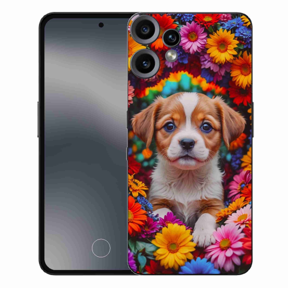 Gelový kryt mmCase na Nothing CMF Phone 2 Pro - roztomilé štěně