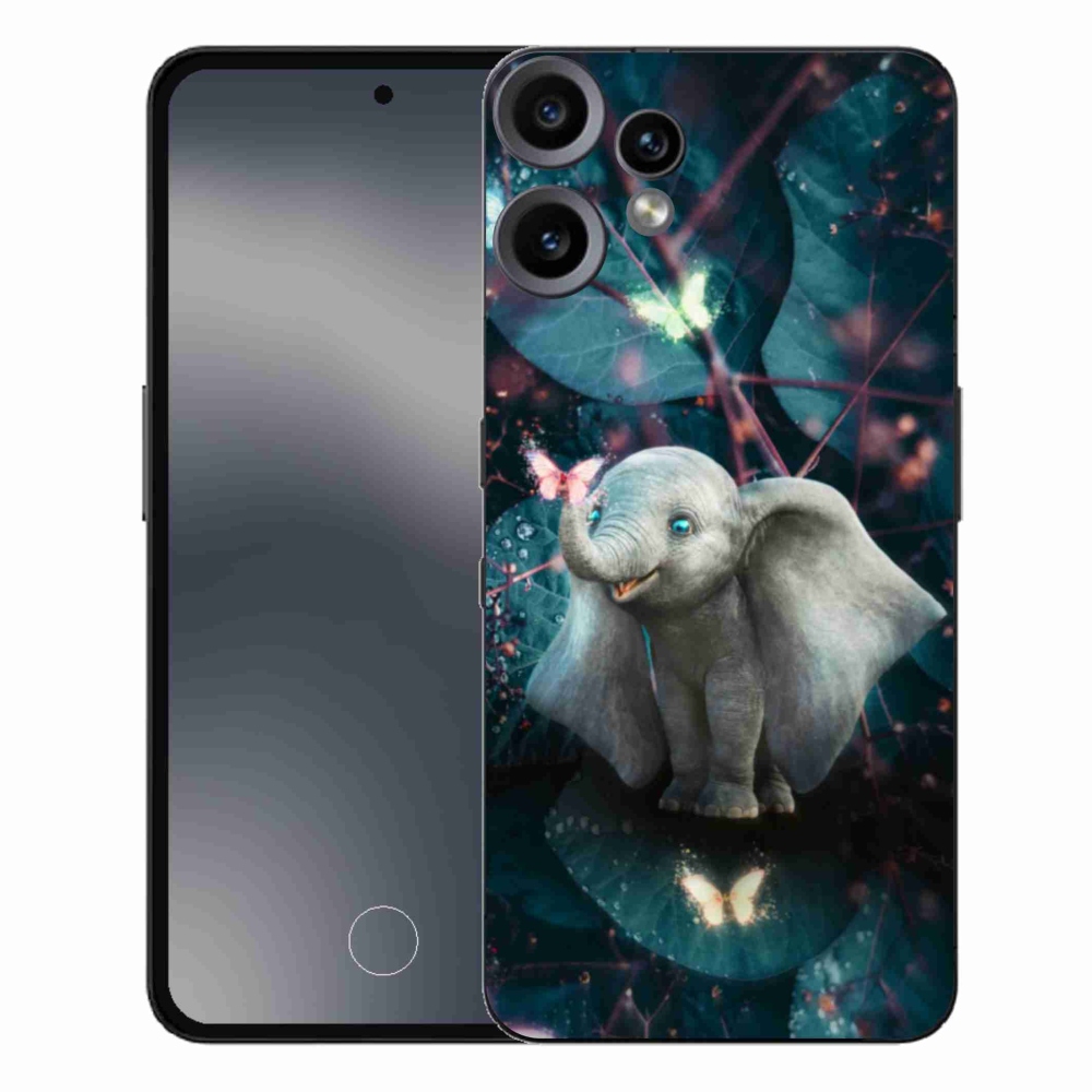 Gelový kryt mmCase na Nothing CMF Phone 2 Pro - roztomilý slon
